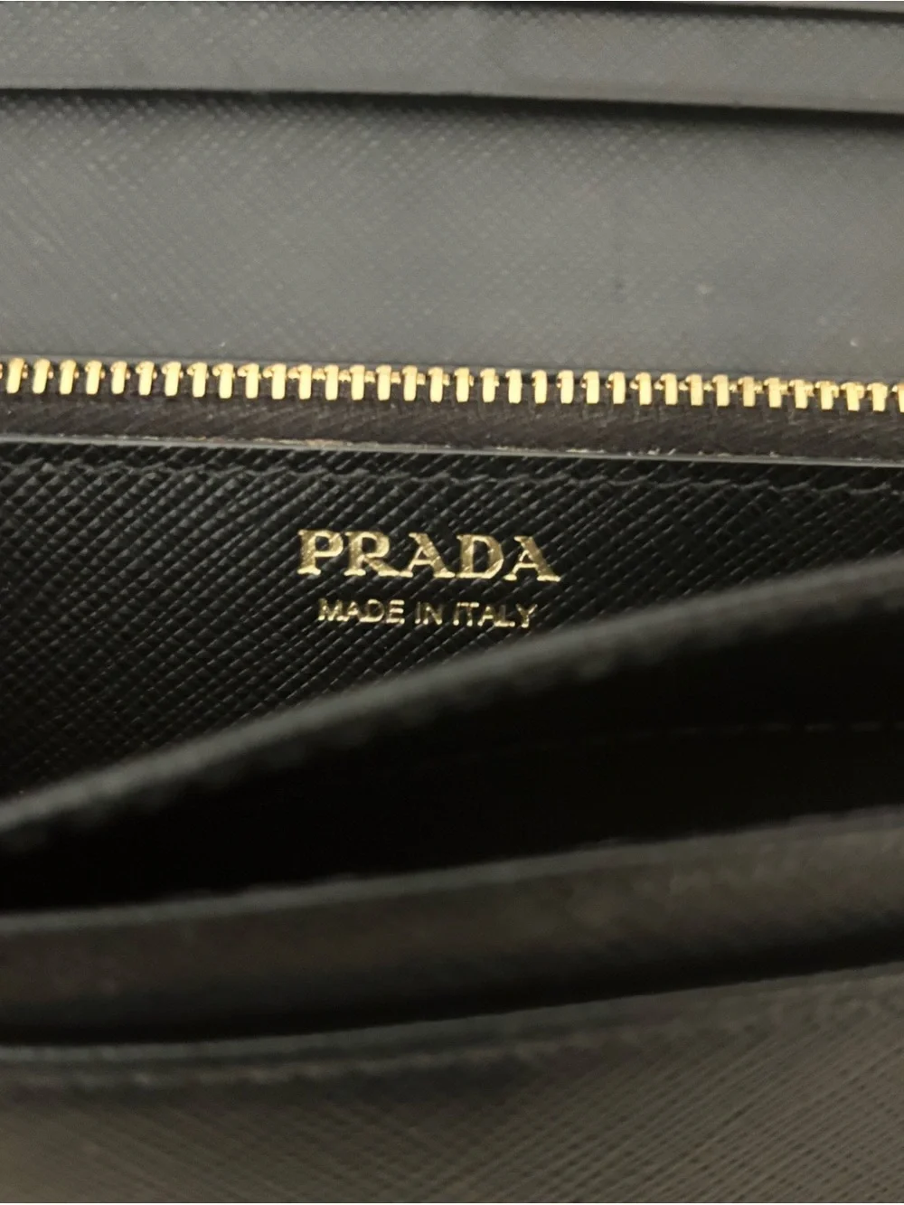 Prada long wallet
